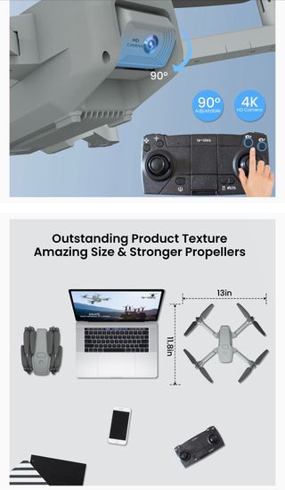 Dron con Cámara Principiantes - Nuevo a estrenar