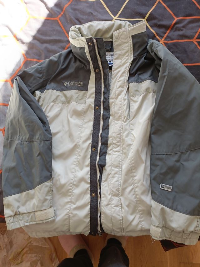 Abrigo doble, cortavientos y forro polar