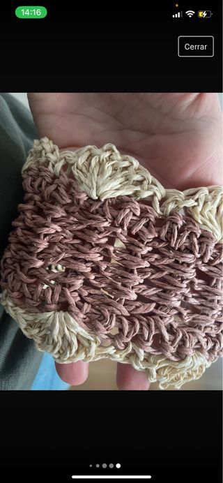 Cinturon Rafia nuevo Mango