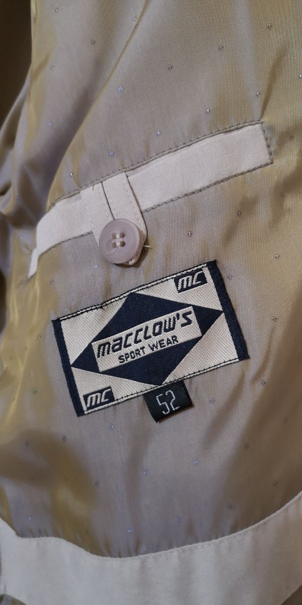 Chaqueta mac clow's beige T-52