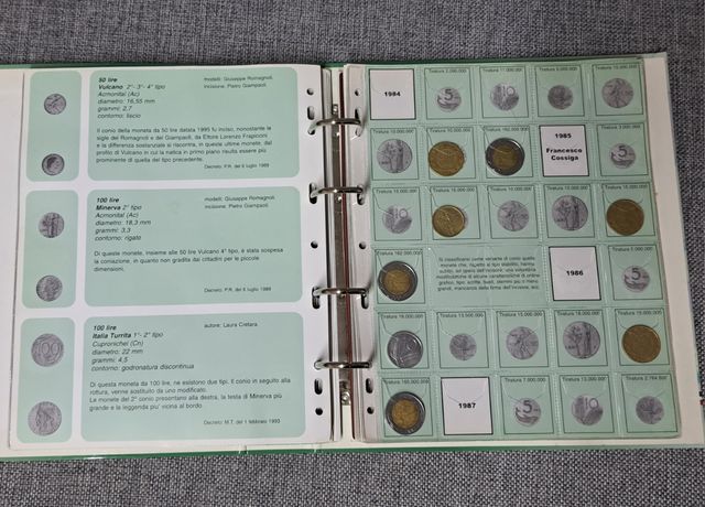 Monete Lira Repubblica Italiana 