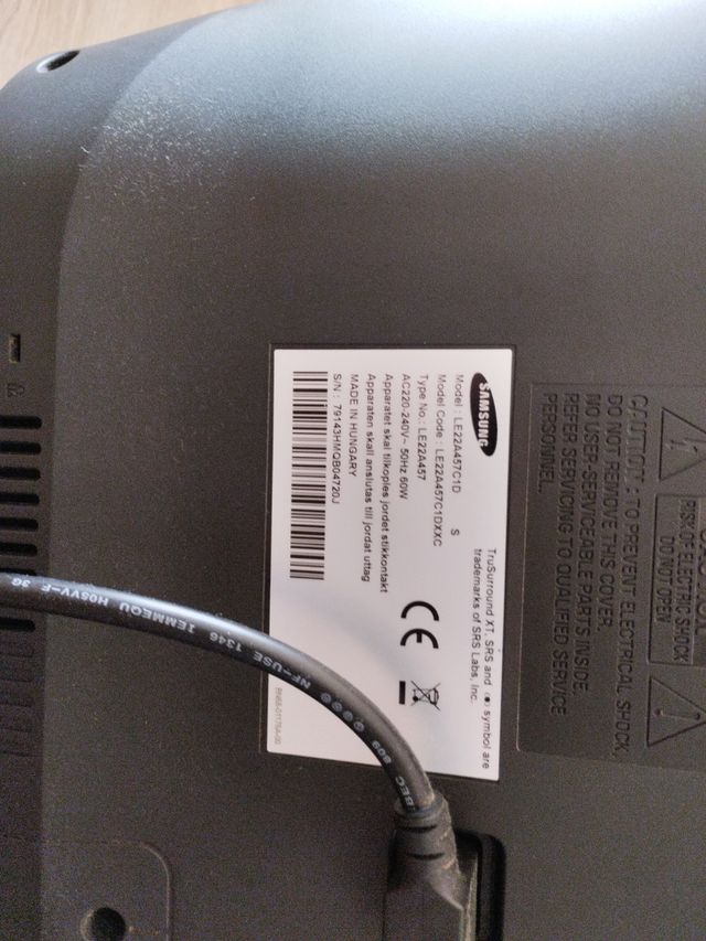 TV LED Samsung de 22 polegadas