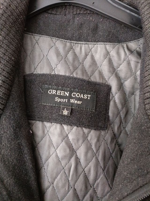 Abrigo de paño de hombre