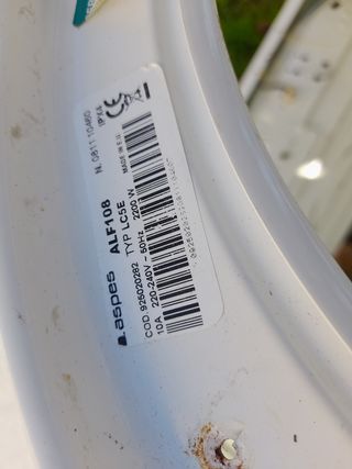 Lavadora aspes ALF108