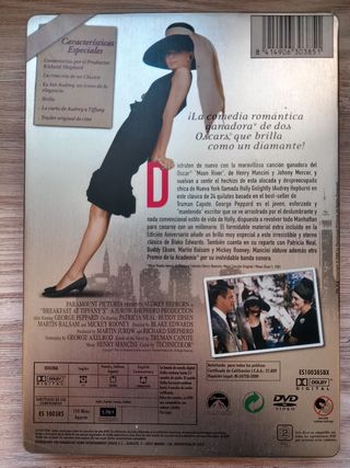 Película DVD Desayuno con Diamantes