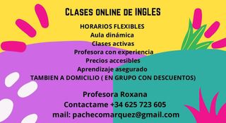Clases particulares de inglés