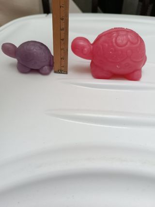 2 tartarughe di sapone profumate