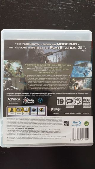 Call Of Duty Modern Warfare PS3
