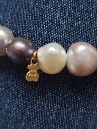 Pulseras de perlitas con oso de Tous