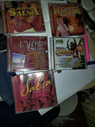 CD latini samba merengues bachata ecc