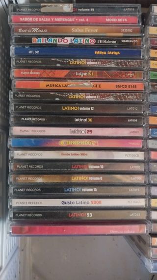 CD latini samba merengues bachata ecc