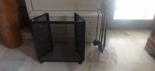 Salva chispas chimenea