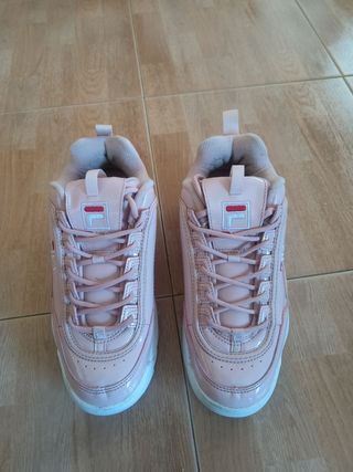 Zapatillas Fila Disruptor rosa