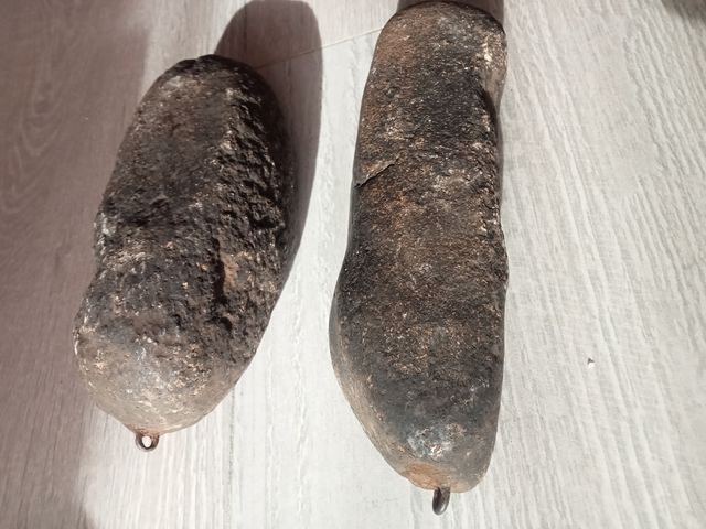 Pesas rústica de piedra reloj Morez