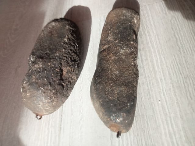 Pesas rústica de piedra reloj Morez