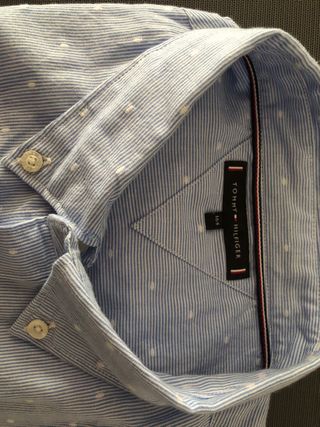 camisa 16 años tommy hilfiger