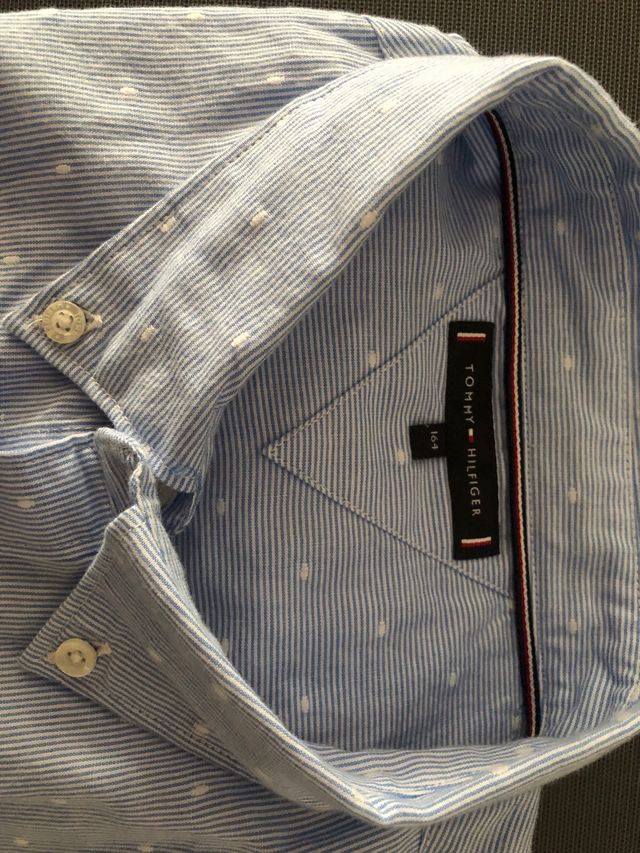 camisa 16 años tommy hilfiger