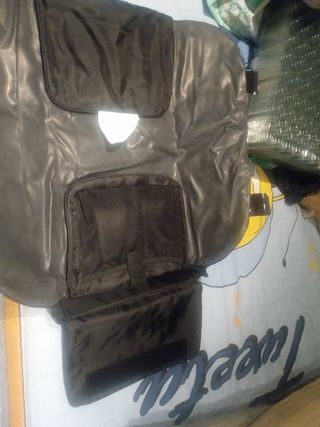 Bolso cambiador negro