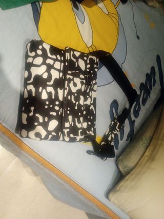 Bolso cambiador negro