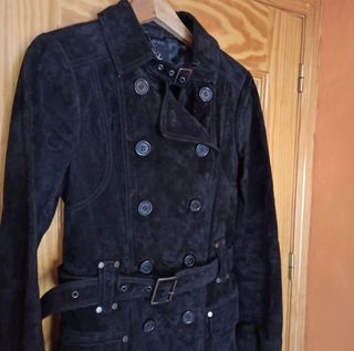 Chaqueta M-38 piel Stradivarius