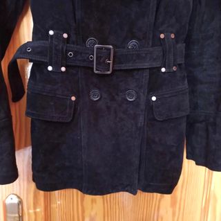 Chaqueta M-38 piel Stradivarius