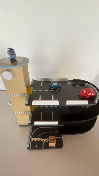 Parking Garaje infantil de madera
