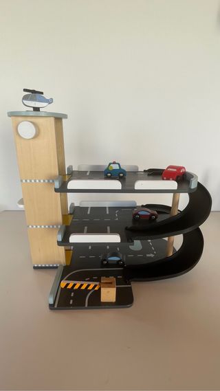 Parking Garaje infantil de madera