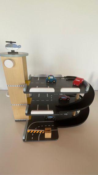 Parking Garaje infantil de madera