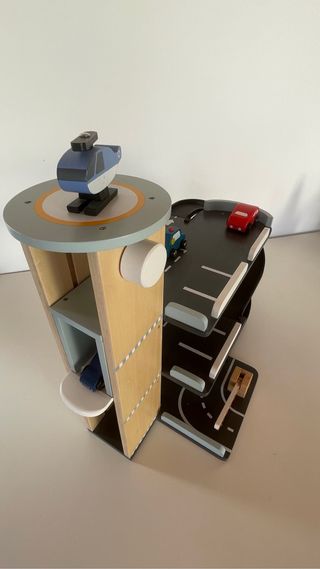 Parking Garaje infantil de madera