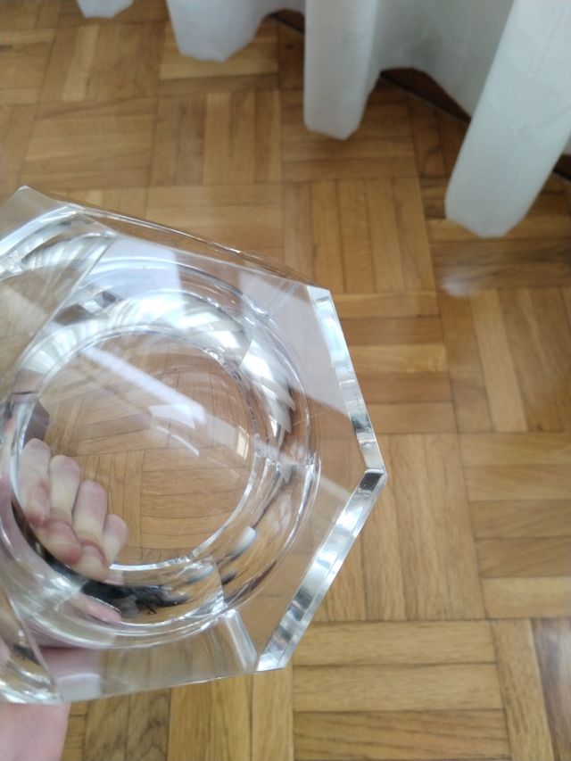 Cenicero de cristal de Val Saint Lambert