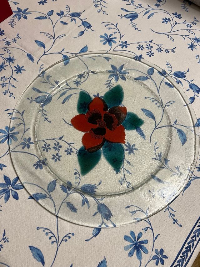 piatto di vetro veneziano
