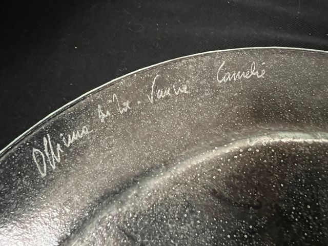 piatto di vetro veneziano