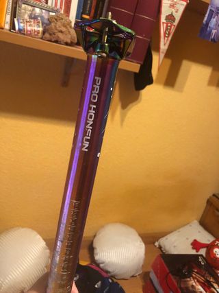 tija de aluminio ligero 