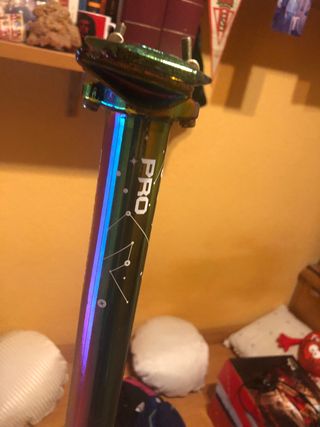 tija de aluminio ligero 