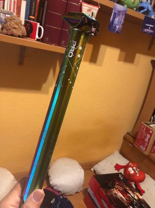 tija de aluminio ligero 