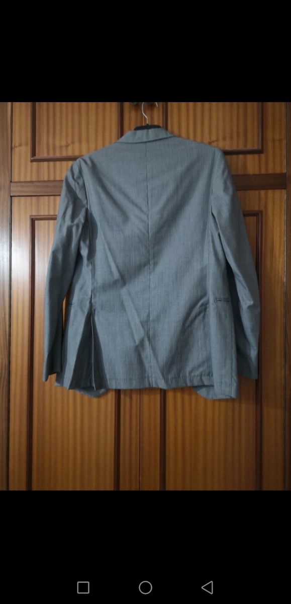Chaqueta Emidio tucci,gris t-46