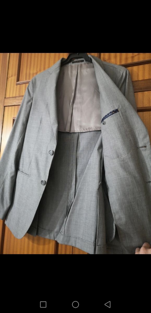Chaqueta Emidio tucci,gris t-46