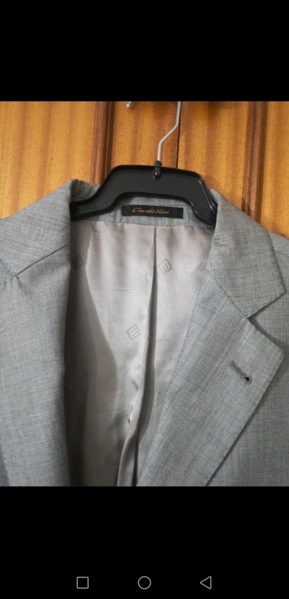 Chaqueta Emidio tucci,gris t-46