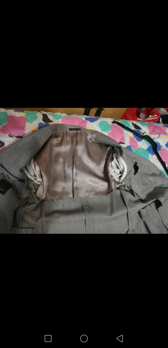 Chaqueta Emidio tucci,gris t-46