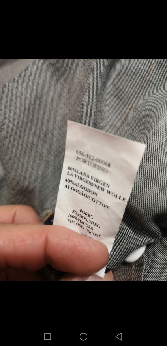 Chaqueta Emidio tucci,gris t-46