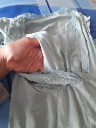 Pijama corto premamá y lactancia talla S sin usar