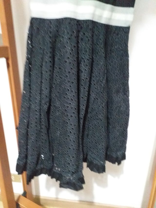 Alexander mcqueen vestido negro 