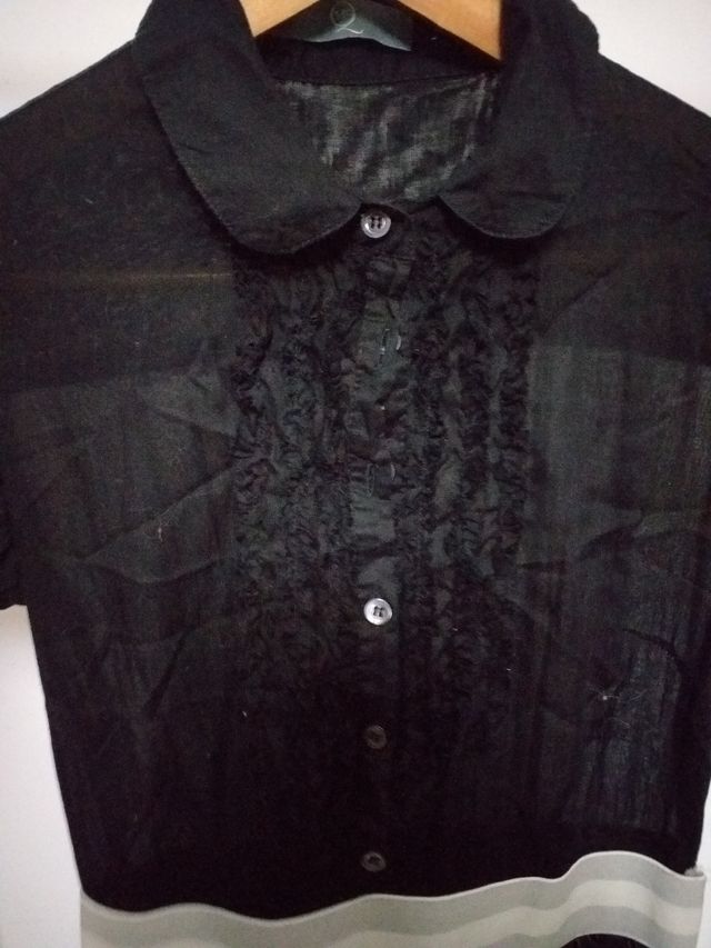 Alexander mcqueen vestido negro 