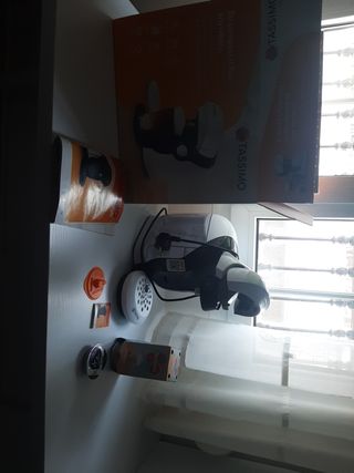 Cafetera de cápsulas bosch.