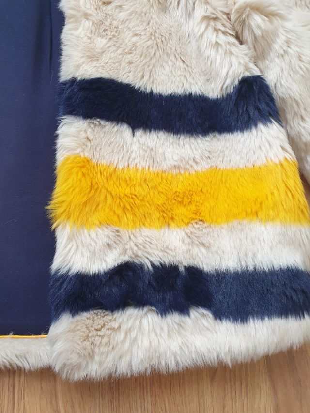 Abrigo piel sintética El Corte inglés