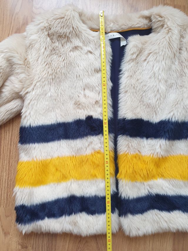 Abrigo piel sintética El Corte inglés