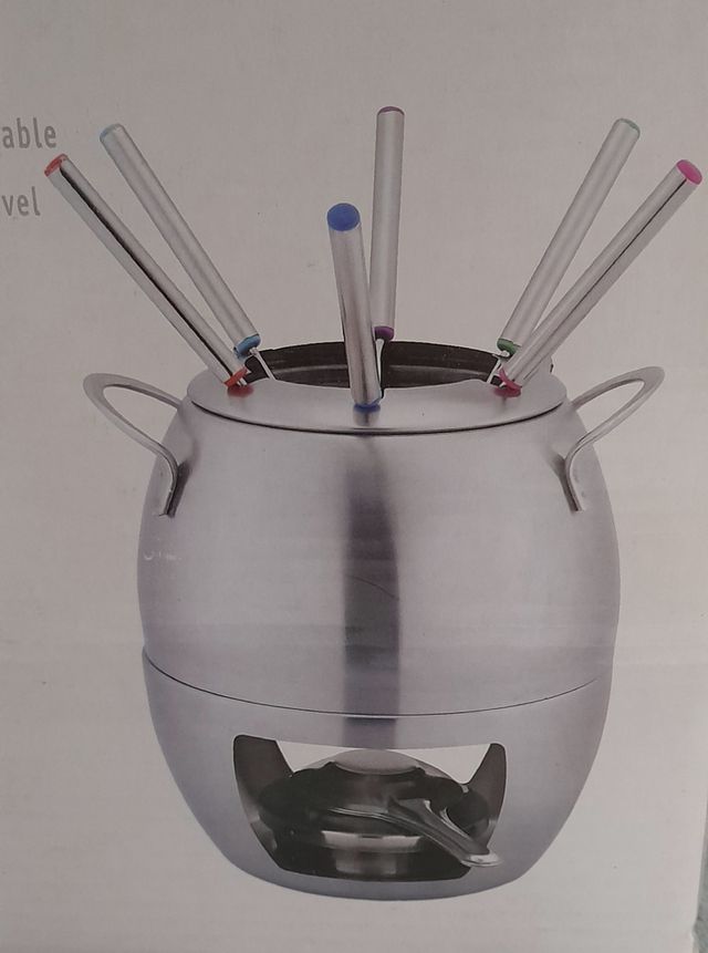 Juego de Fondue+Libro recetas