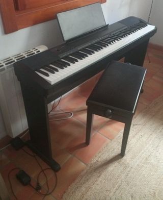 Piano Casio CDP-130 BK Deluxe Bundle