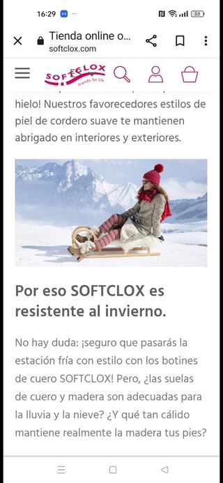 Botines SOFTCLOX de piel a estrenar. 