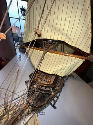 Maqueta naval del galeón español San Felipe